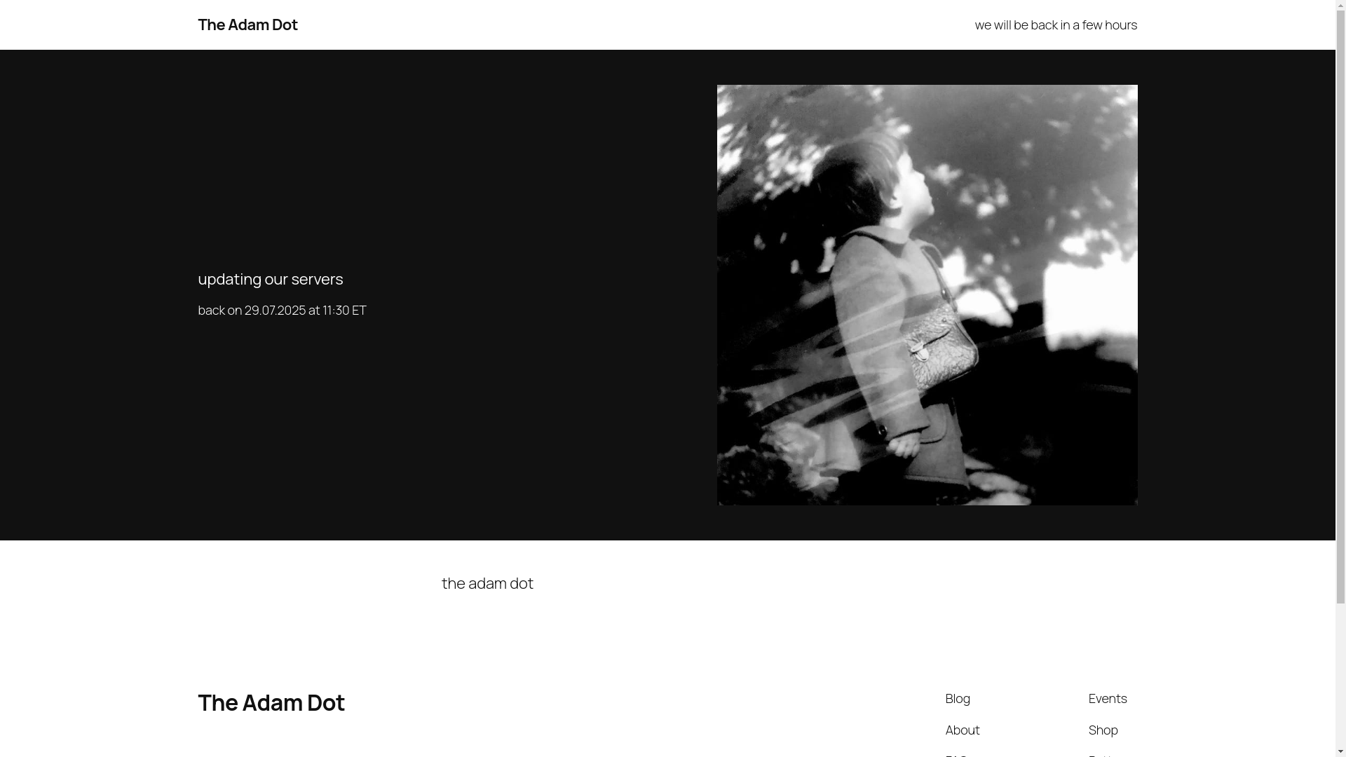 website screenshot of https://adamdot.pages.dev/