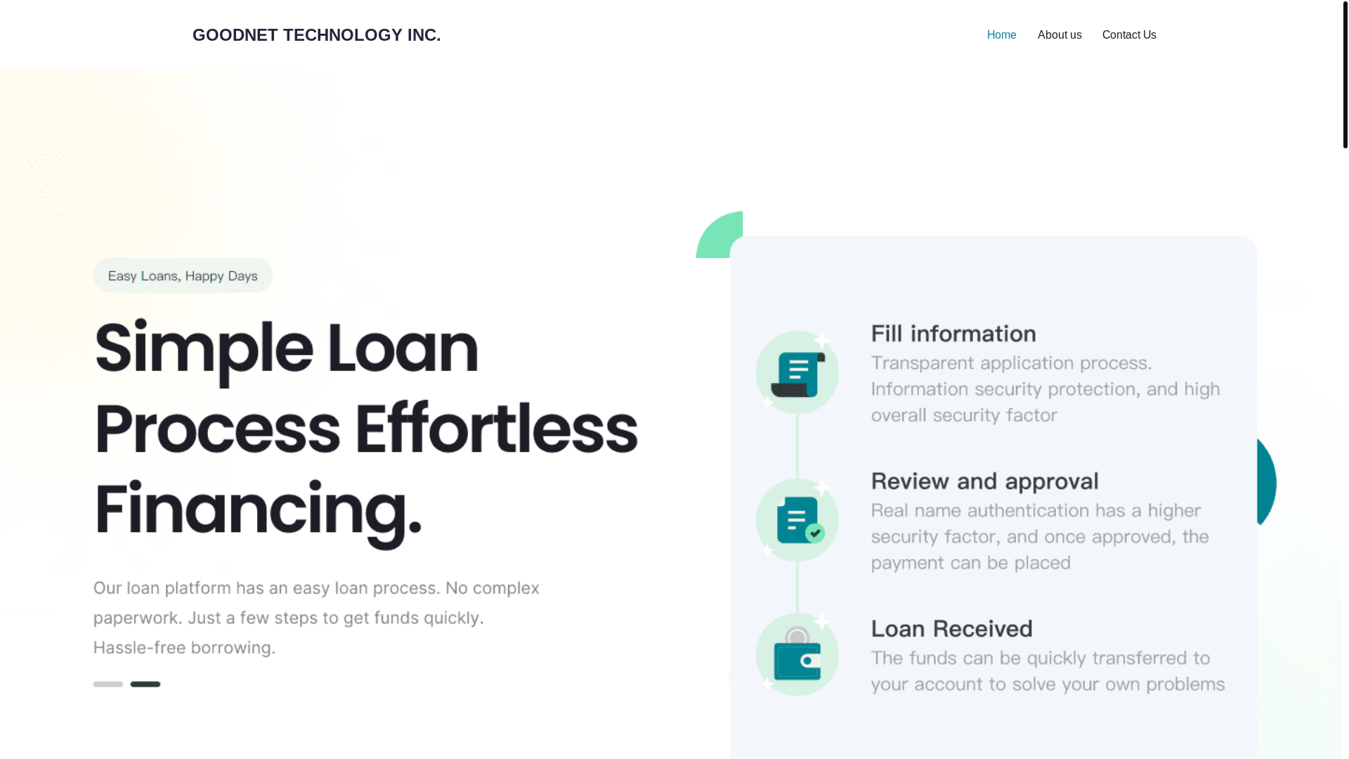 website screenshot of https://goodnet-tech.com/