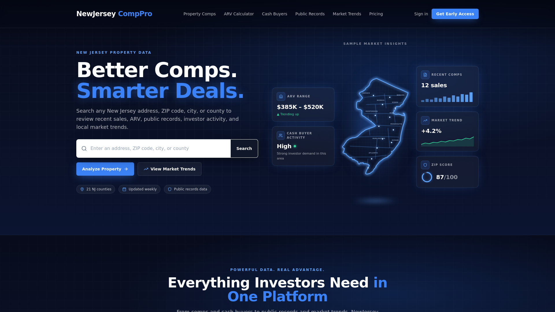 website screenshot of https://newjerseycomppro.com/