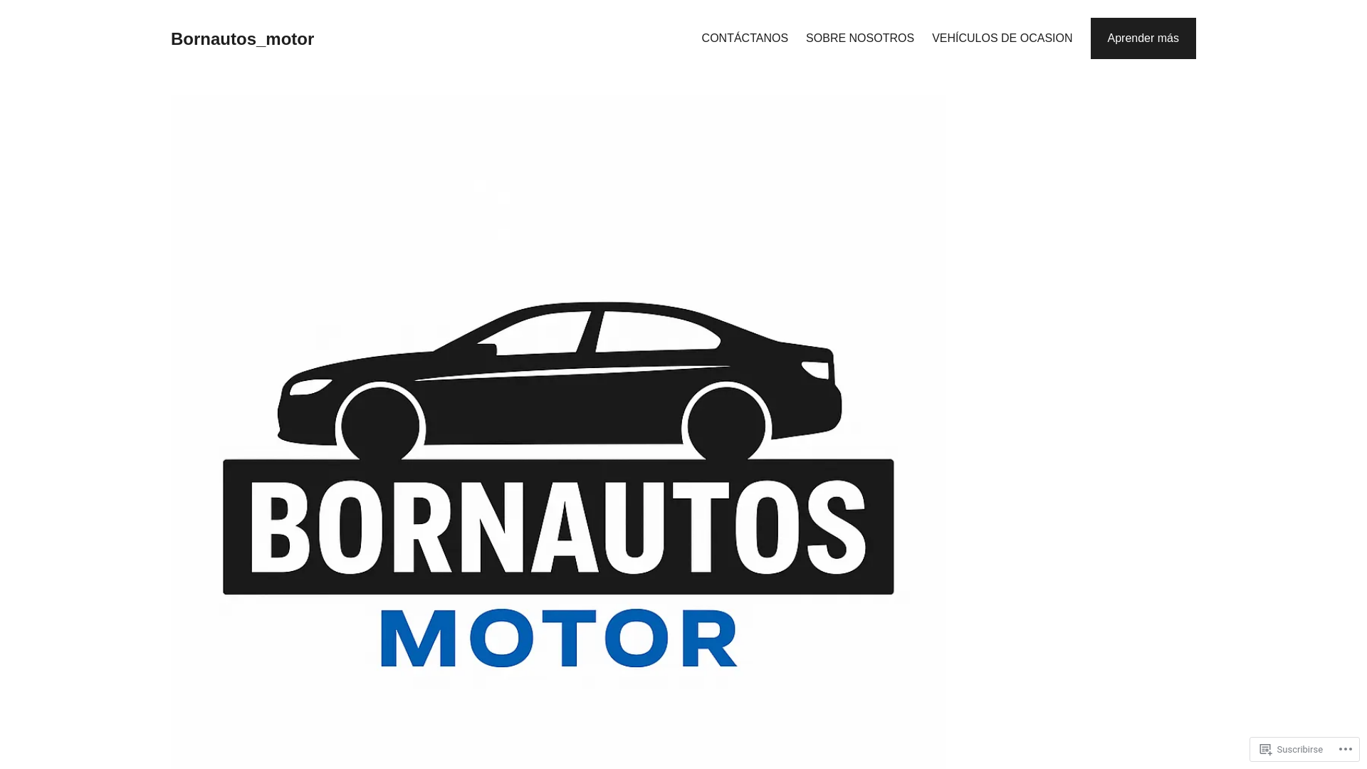 website screenshot of https://bornautosmotor.com/
