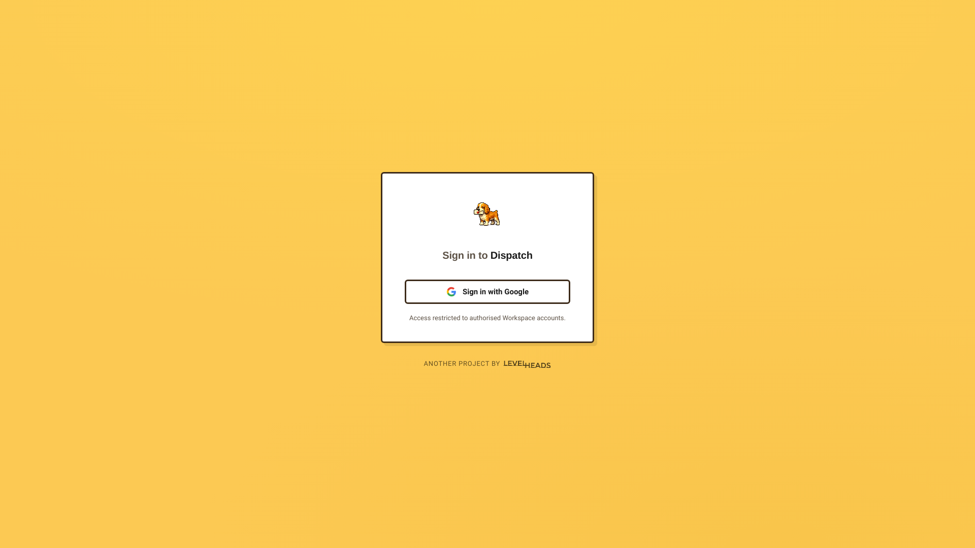 website screenshot of https://dispatch-afn2k.sevalla.app