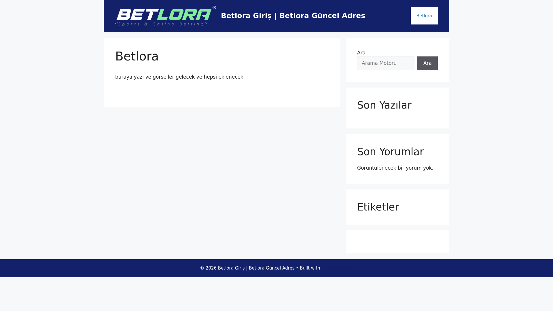 website screenshot of https://betloragirisyap.com/