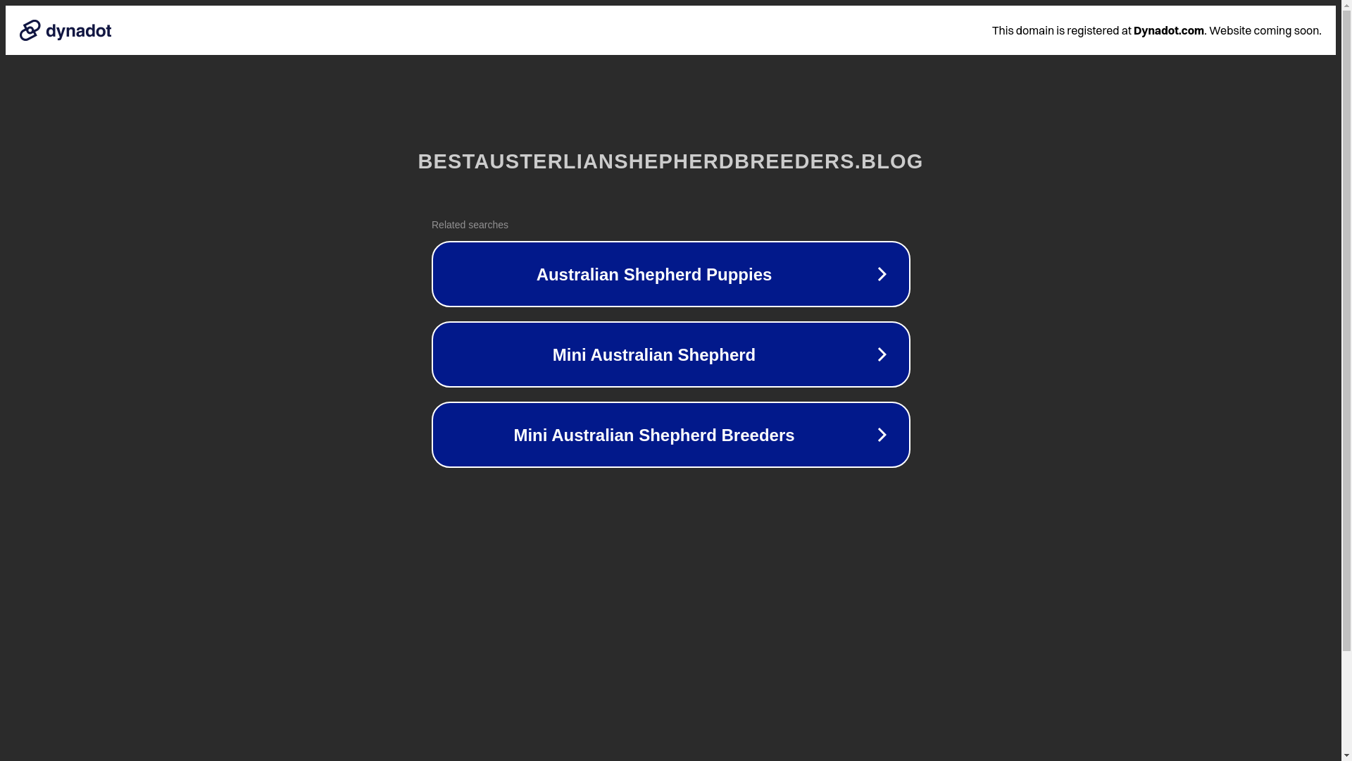 website screenshot of https://bestausterlianshepherdbreeders.blog/