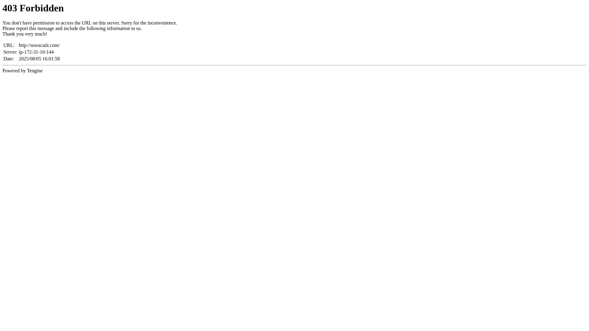 website screenshot of https://sesracaiit.com/