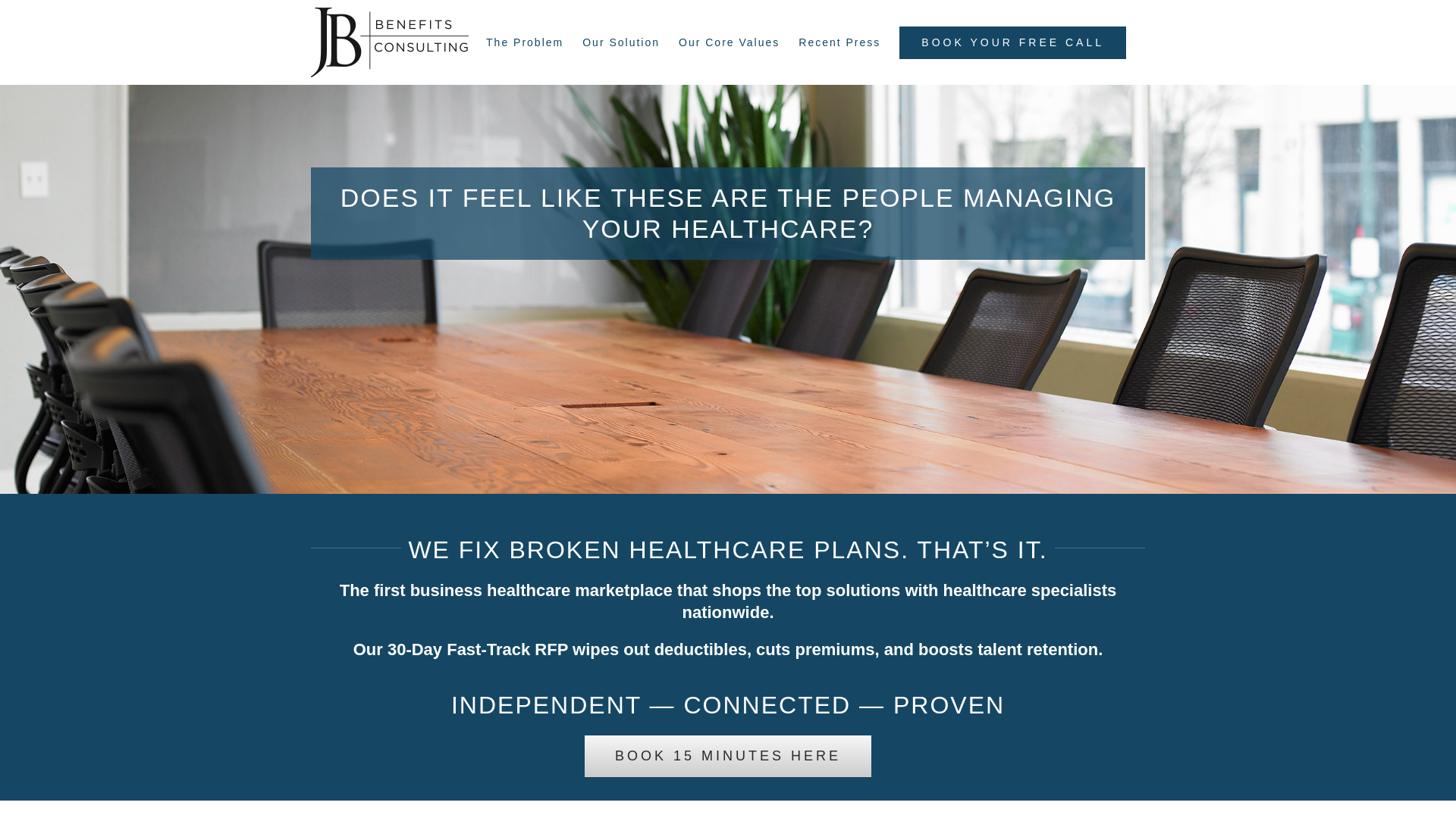 website screenshot of https://jbhealthmarketplace.com/