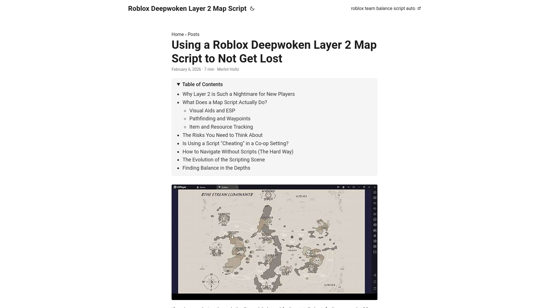 website screenshot of https://roblox-deepwoken-layer-2-map-script.pages.dev/