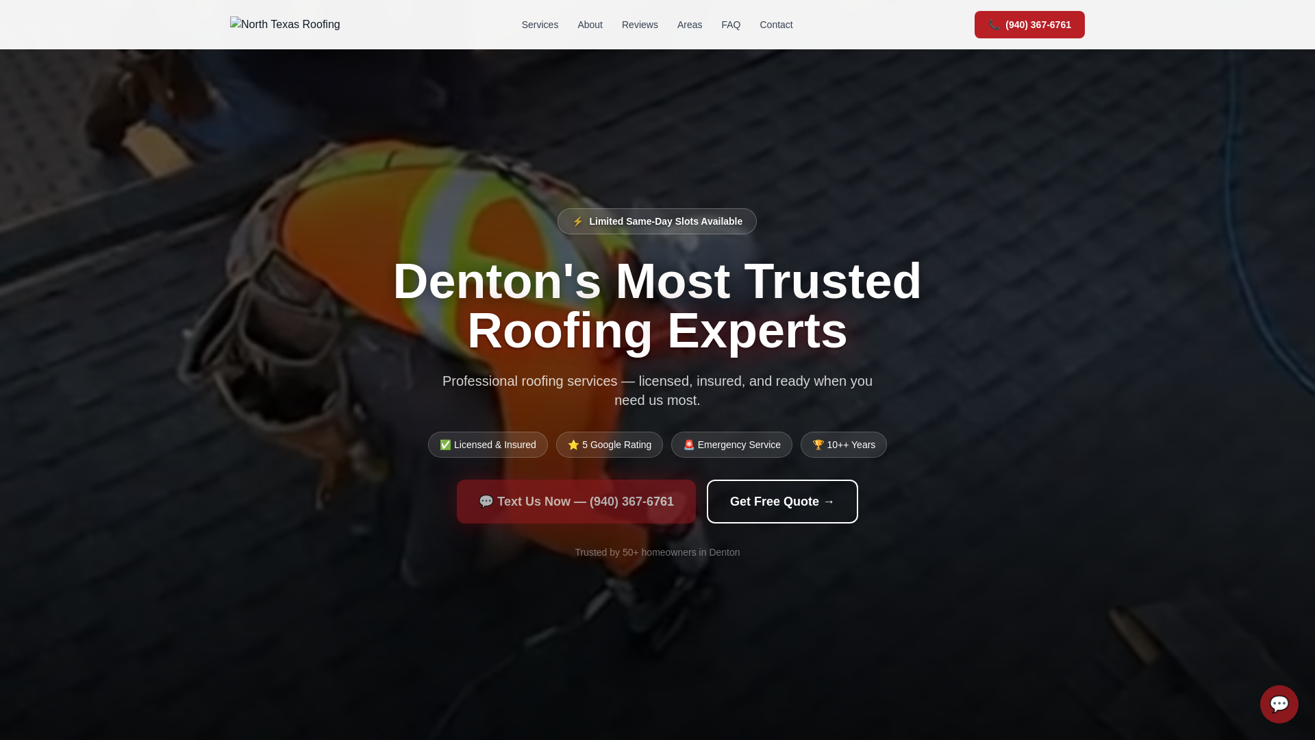 website screenshot of https://north-texas-roofing-denton.pages.dev/