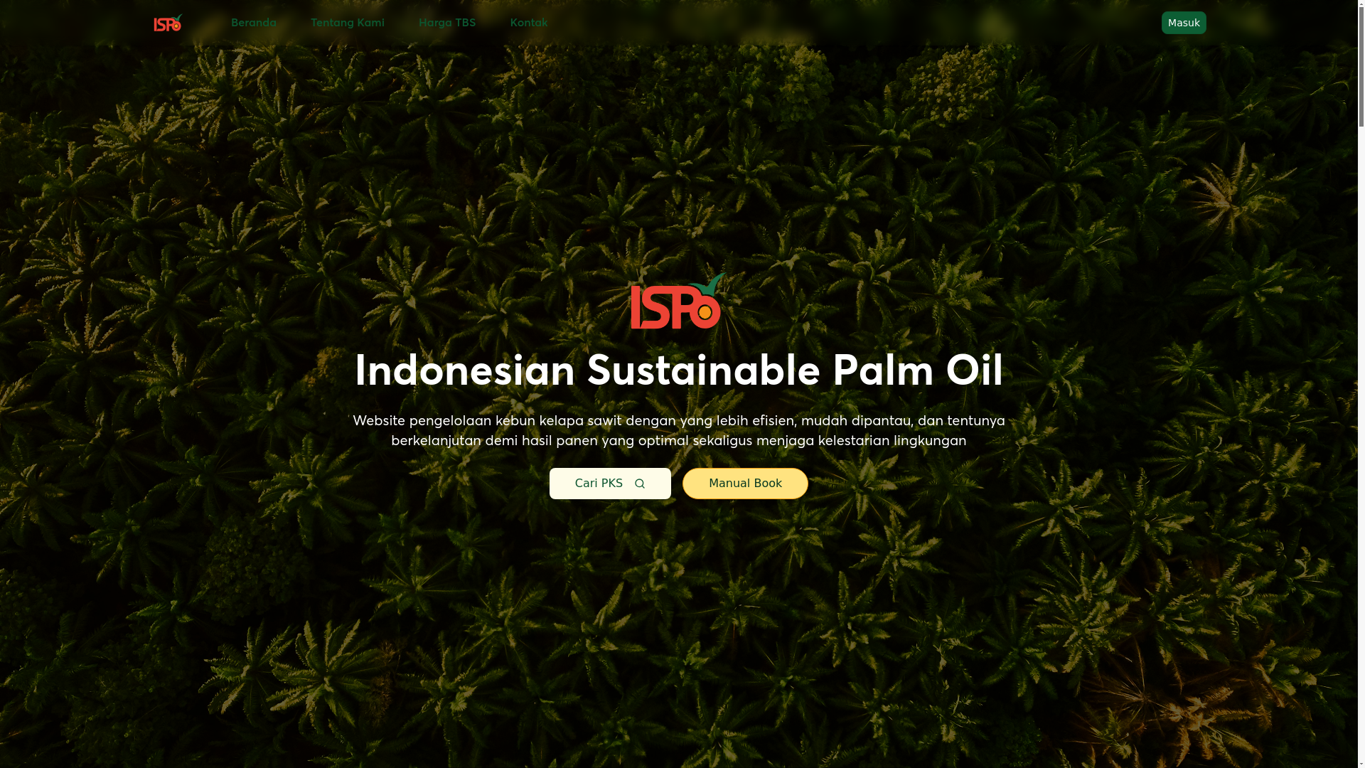 website screenshot of https://ispo-frontend-1pw.pages.dev/