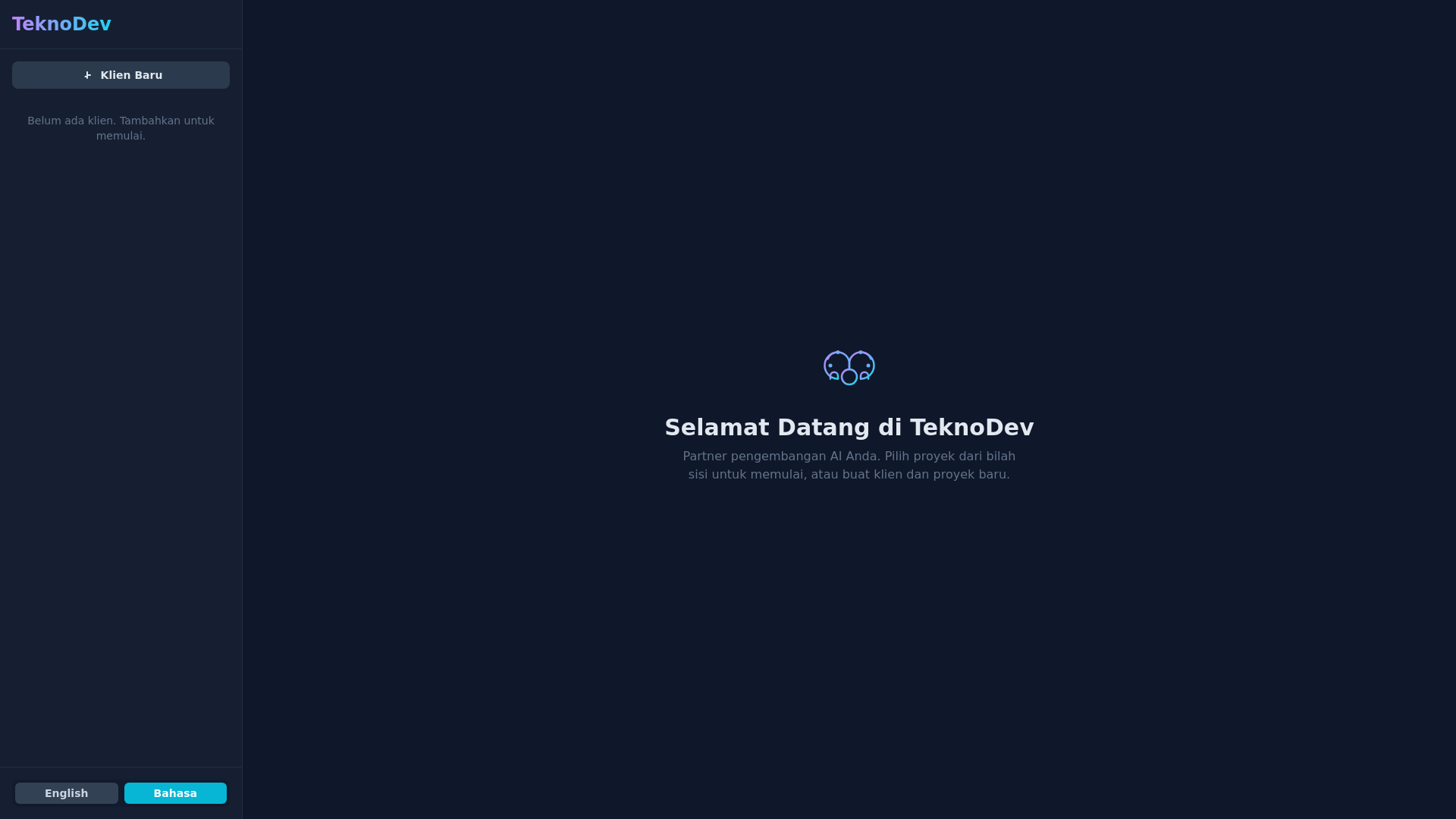 website screenshot of https://teknodev.pages.dev/