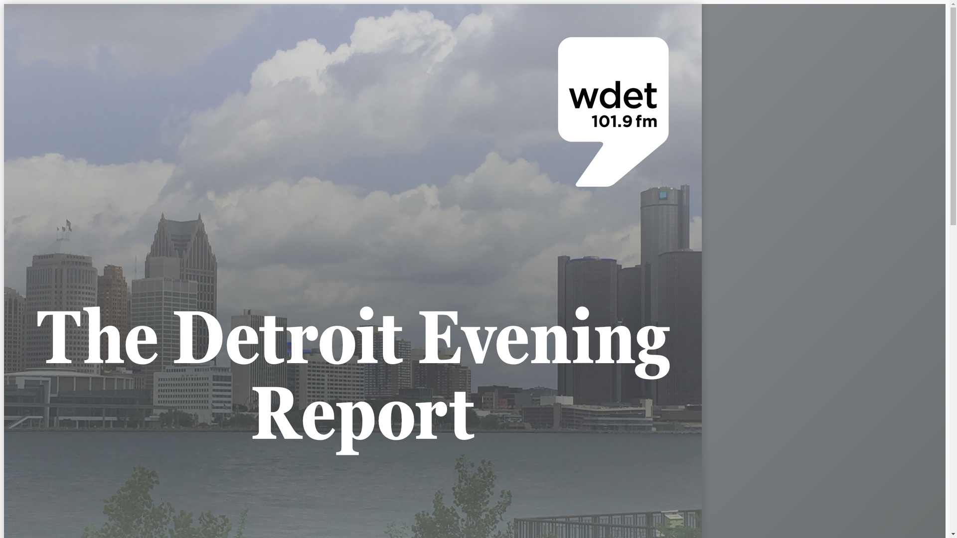 website screenshot of https://play.cdnstream1.com/s/wdet/the-detroit-evening-repo-0780e4/new-michigan-pilot-progr-6677b0