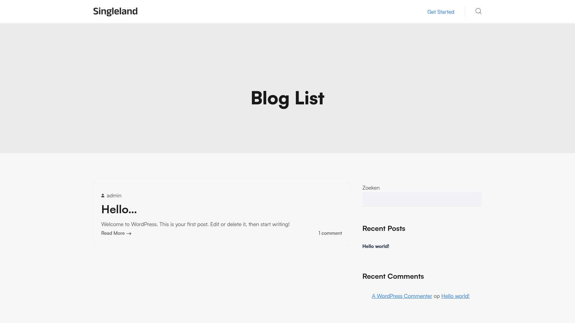 website screenshot of https://dienstclip.nl/