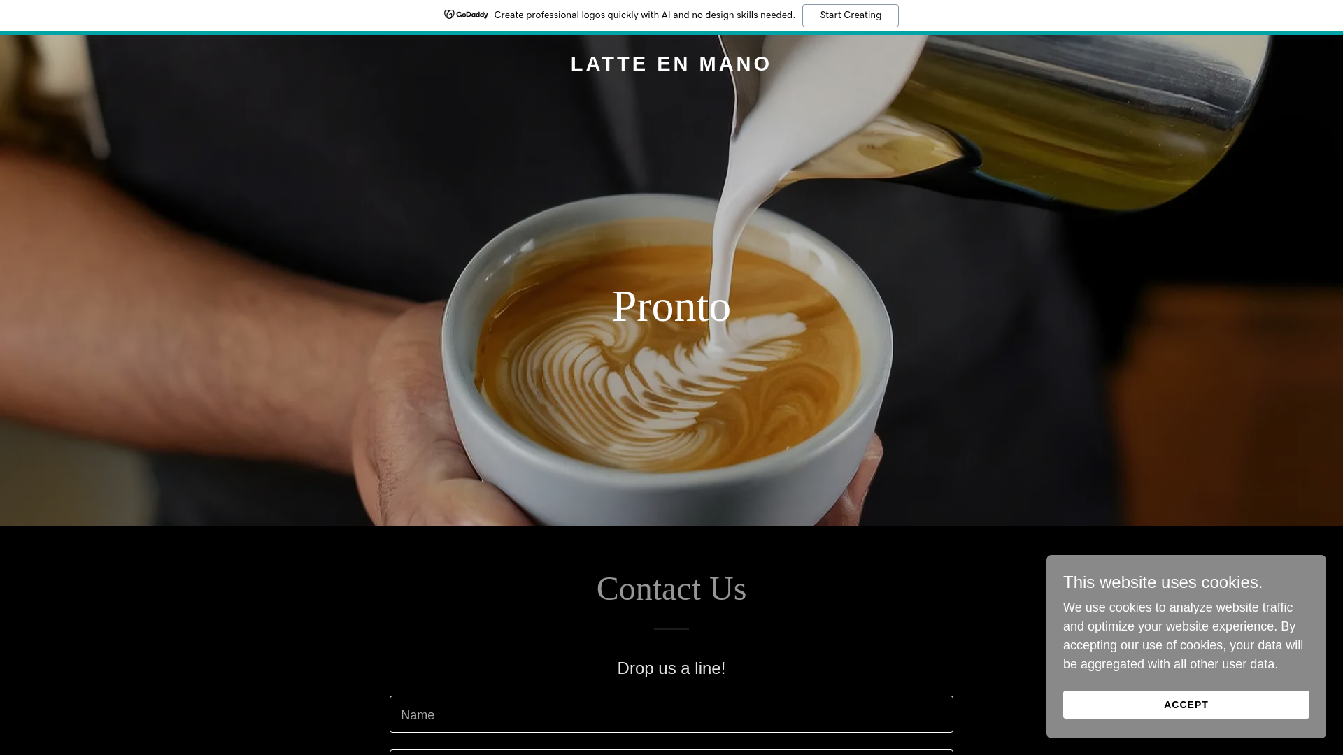 website screenshot of https://latteenmano.com/