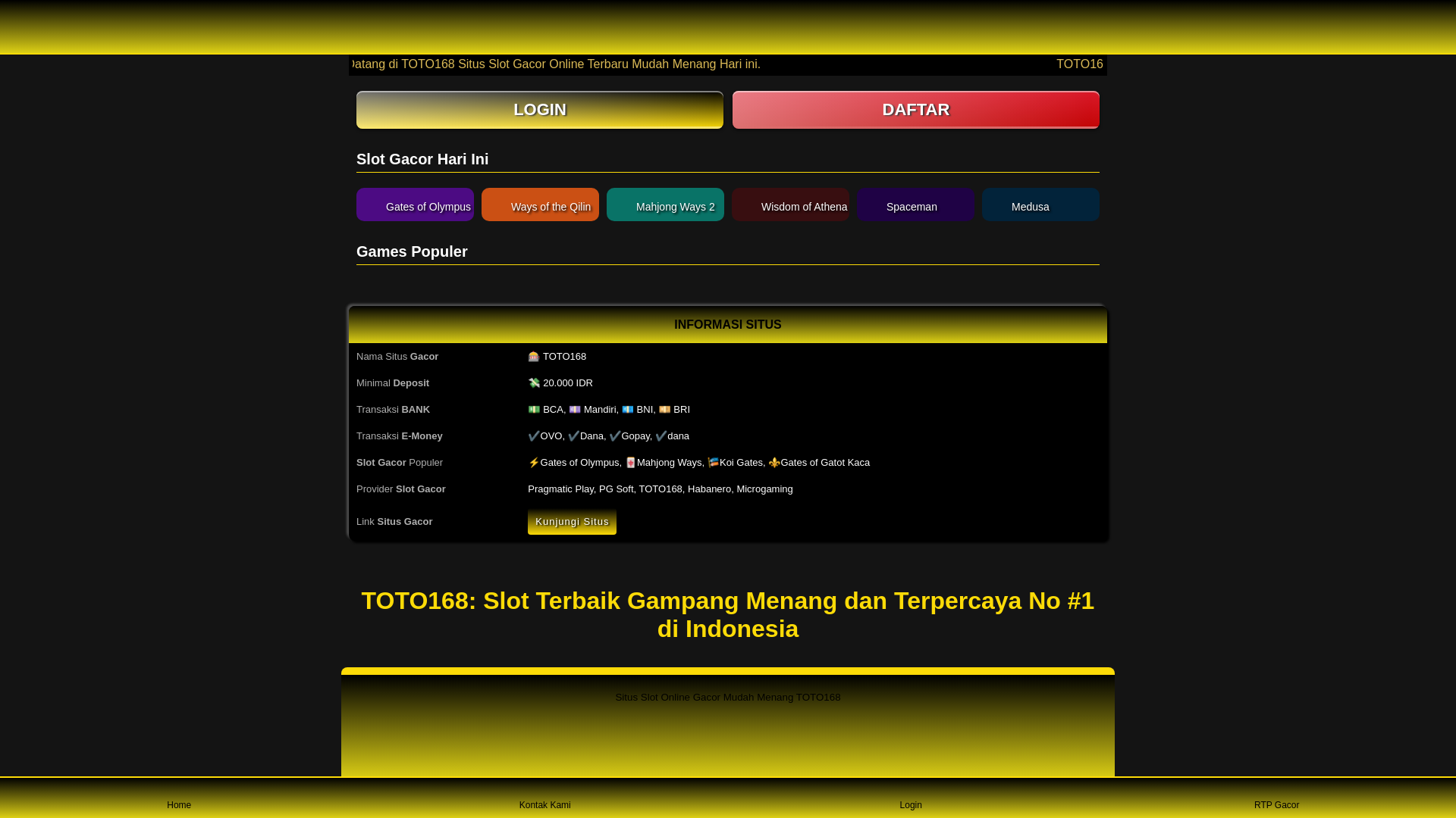 website screenshot of https://machinesforyou-toto168.pages.dev/