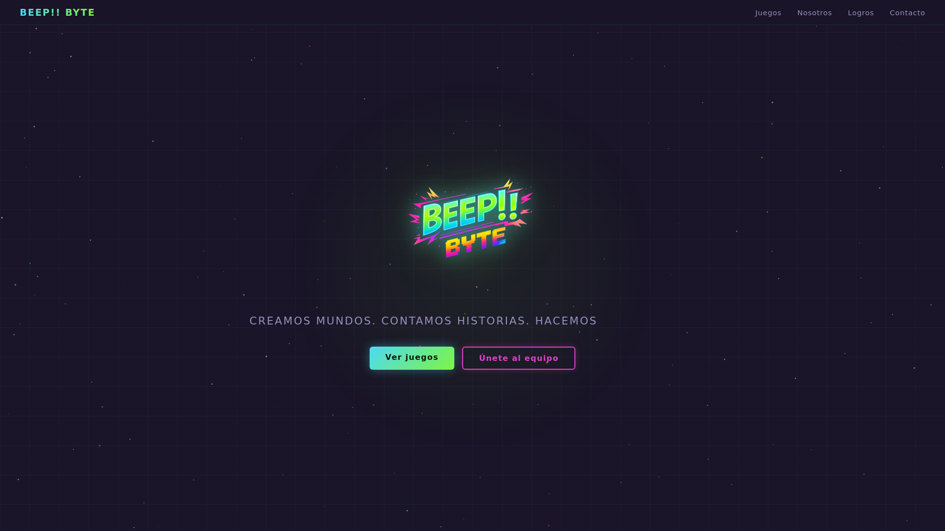 website screenshot of https://bytebeep.com/