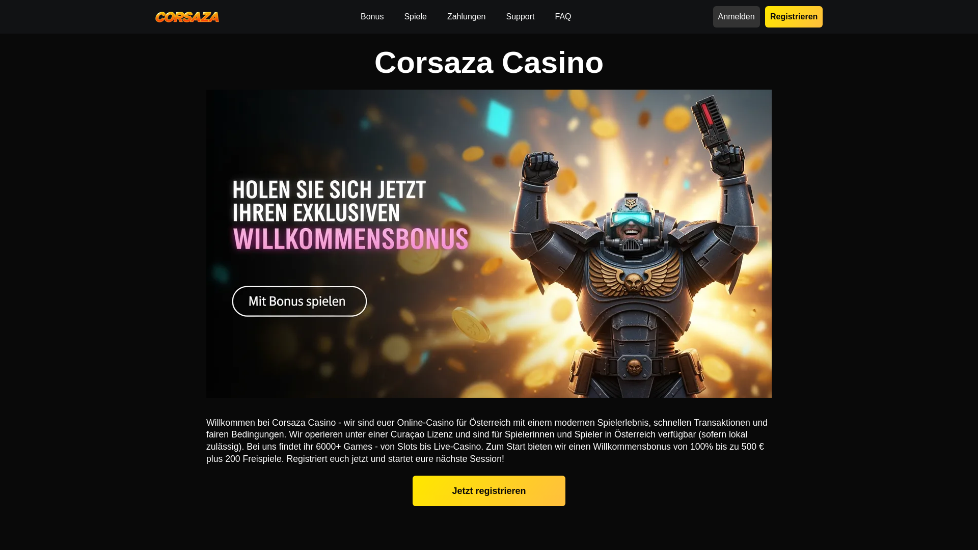 website screenshot of https://corsaza-at-34250.pages.dev/
