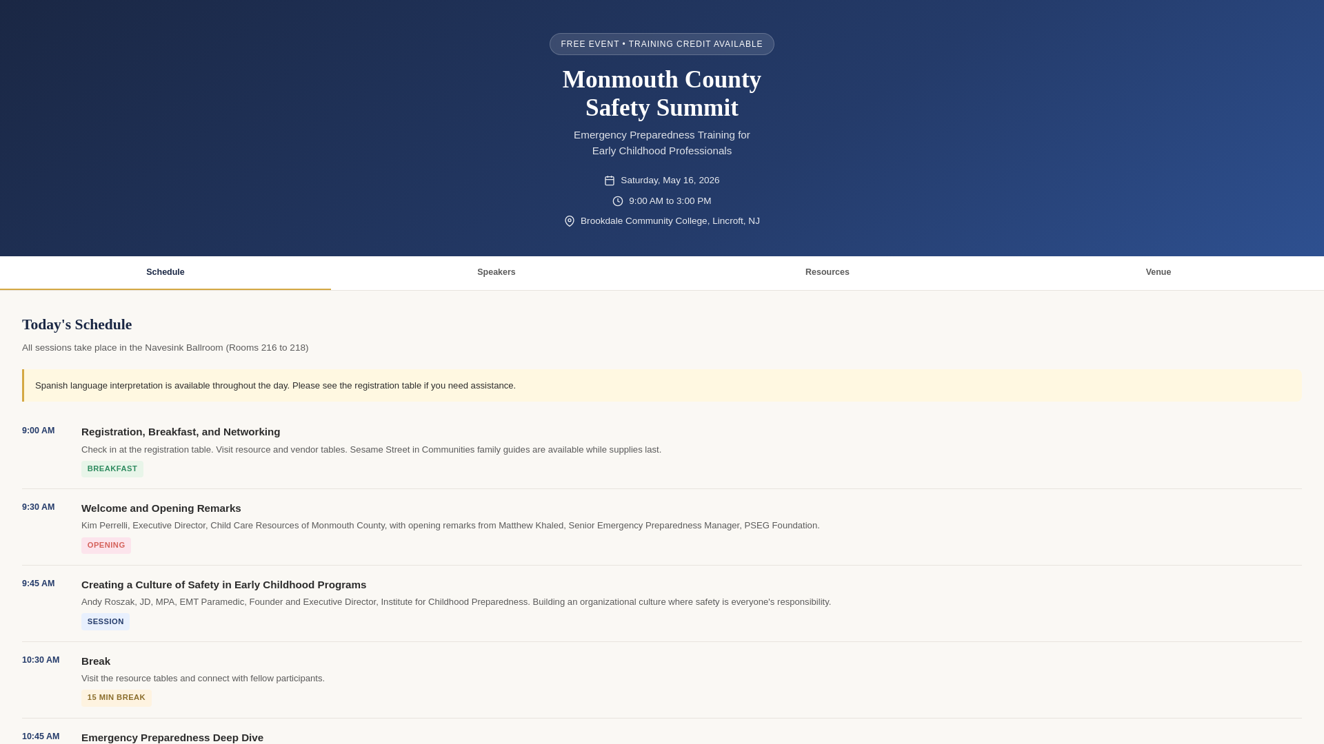 website screenshot of https://culture-of-safety-summit.pages.dev/