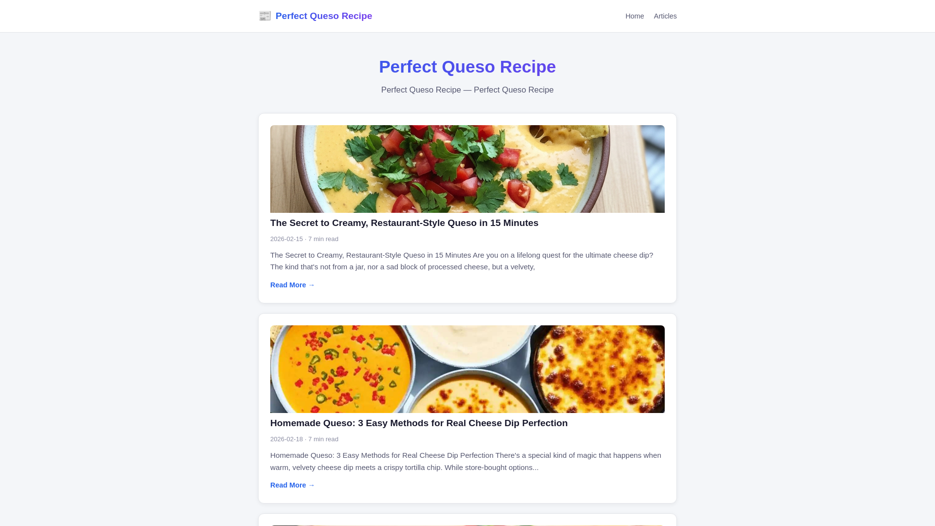 website screenshot of https://perfect-queso-recipe.pages.dev/