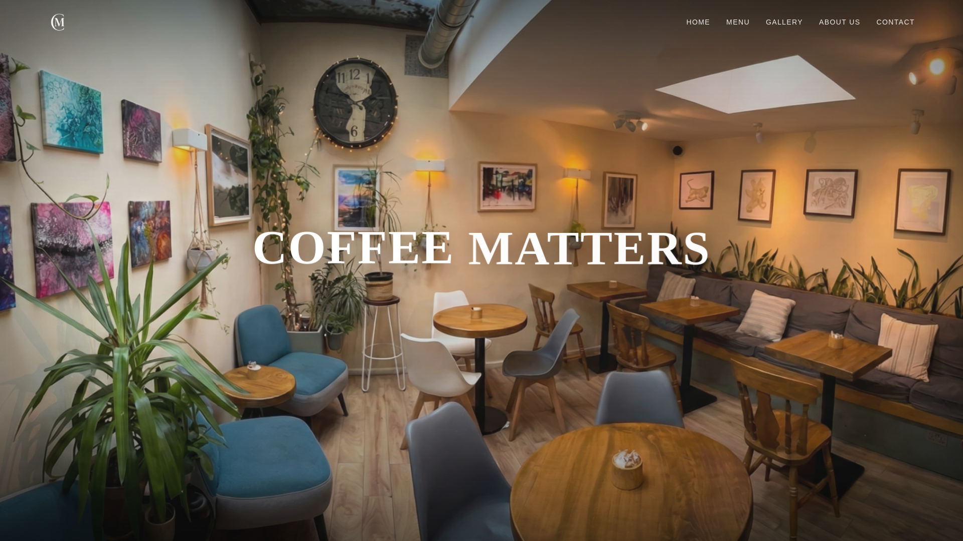 website screenshot of https://coffeematters.pages.dev/