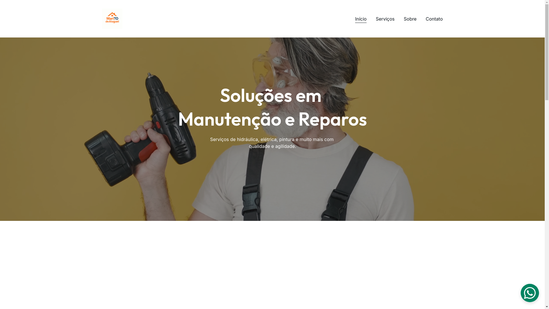 website screenshot of https://maritodealuguel.com.br/