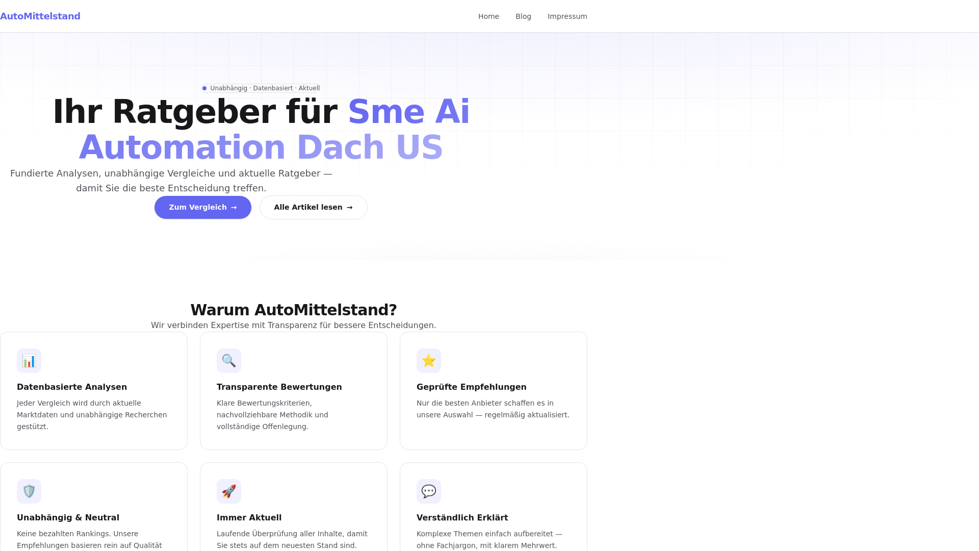 website screenshot of https://sf-automittelstand.pages.dev/