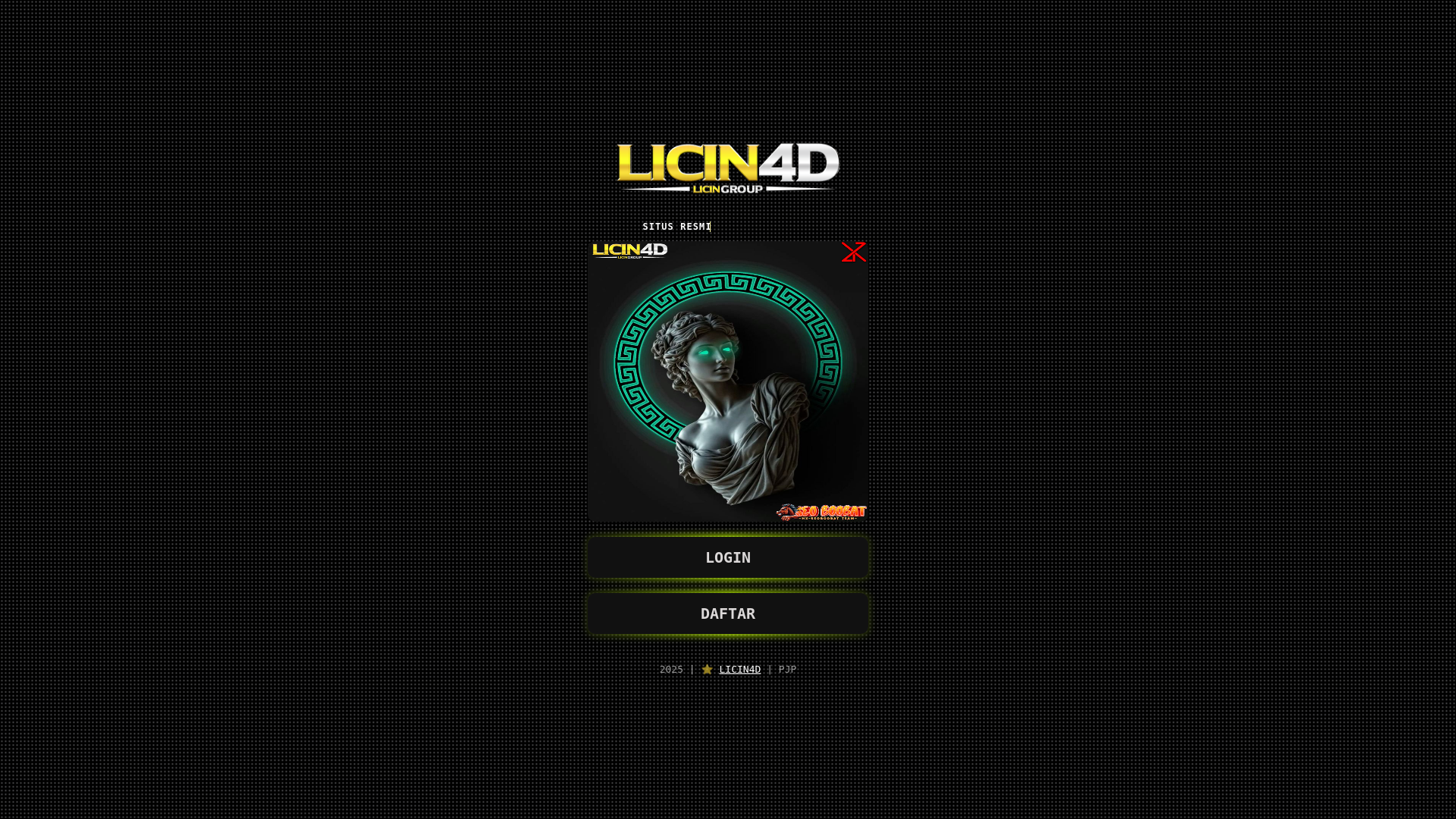 website screenshot of https://pjpkembalilagi.pages.dev/