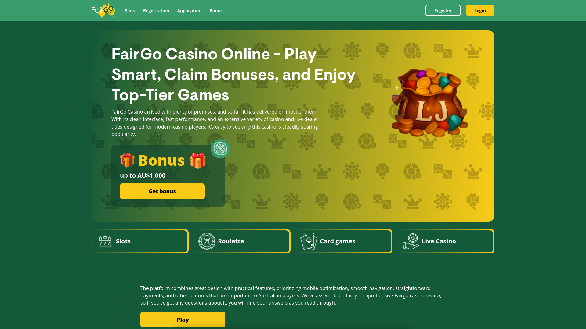 website screenshot of https://fairgo.ltd/