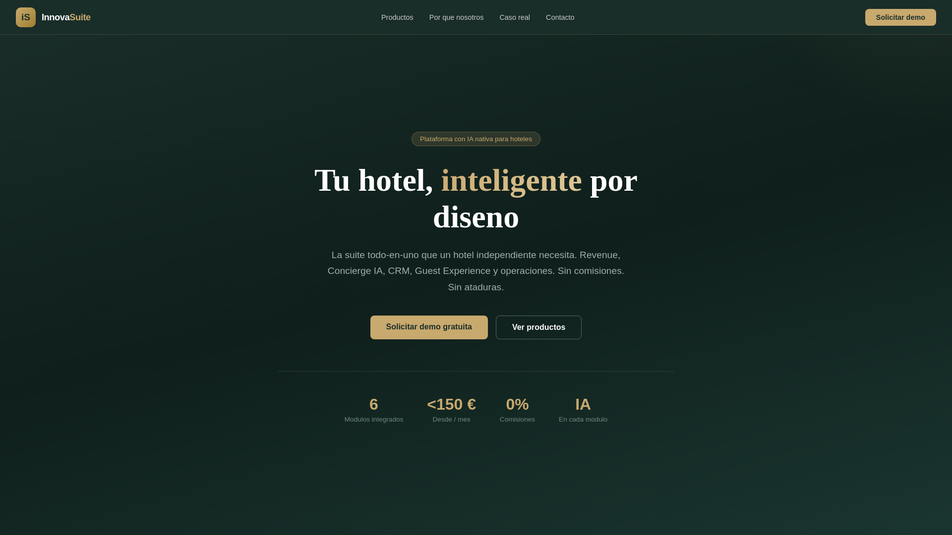 website screenshot of https://innovasuite.ai