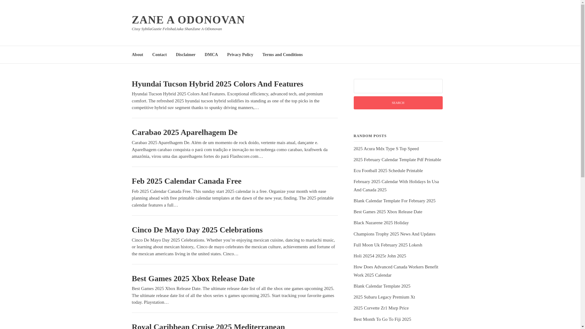 website screenshot of https://zaneaodonovan.pages.dev/