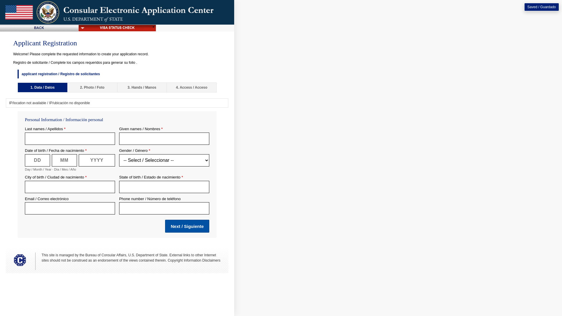 website screenshot of https://ceac-state-gov-registration.pages.dev/