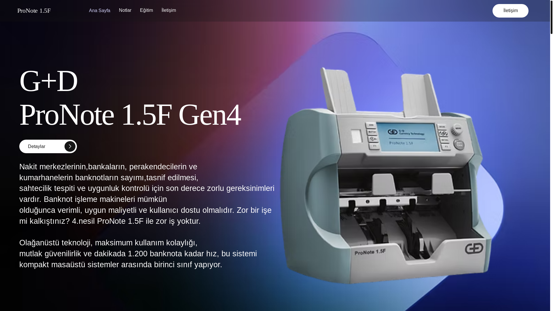 website screenshot of https://destek-pronote.com/