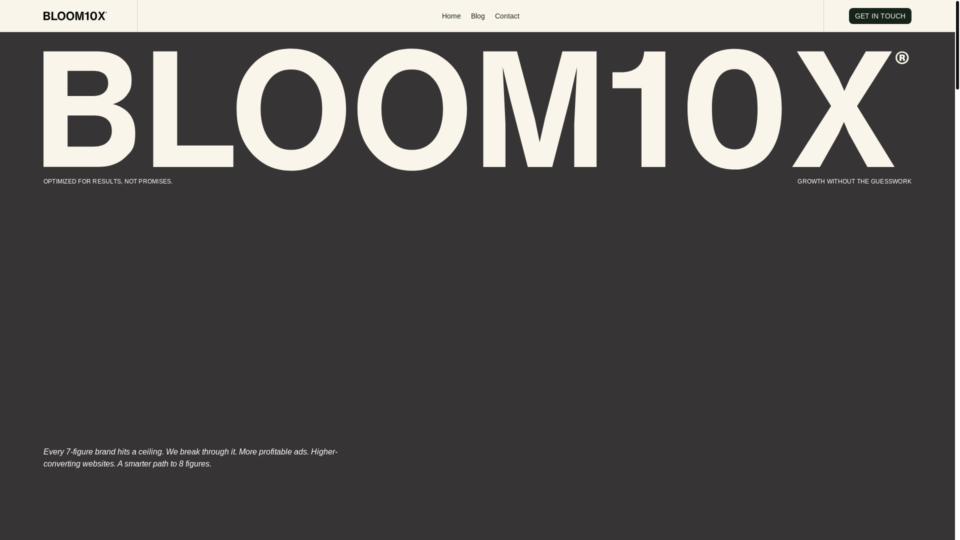 website screenshot of https://meetbloom10x.com/