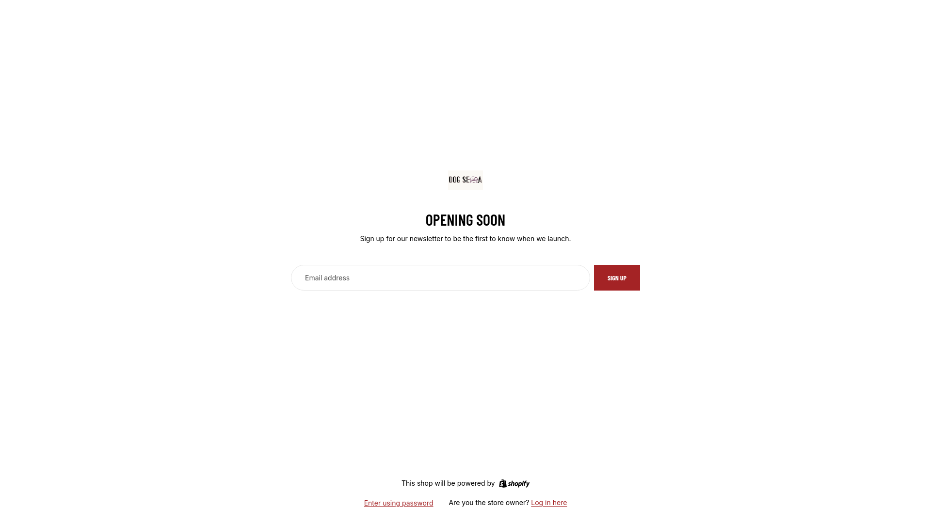 website screenshot of https://dogseva.shop/