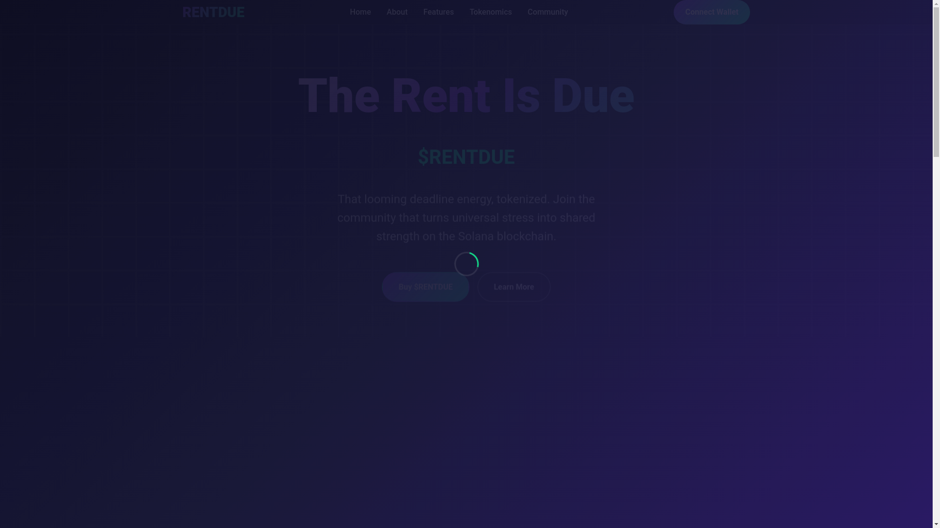 website screenshot of https://rentduefinance-test.online/