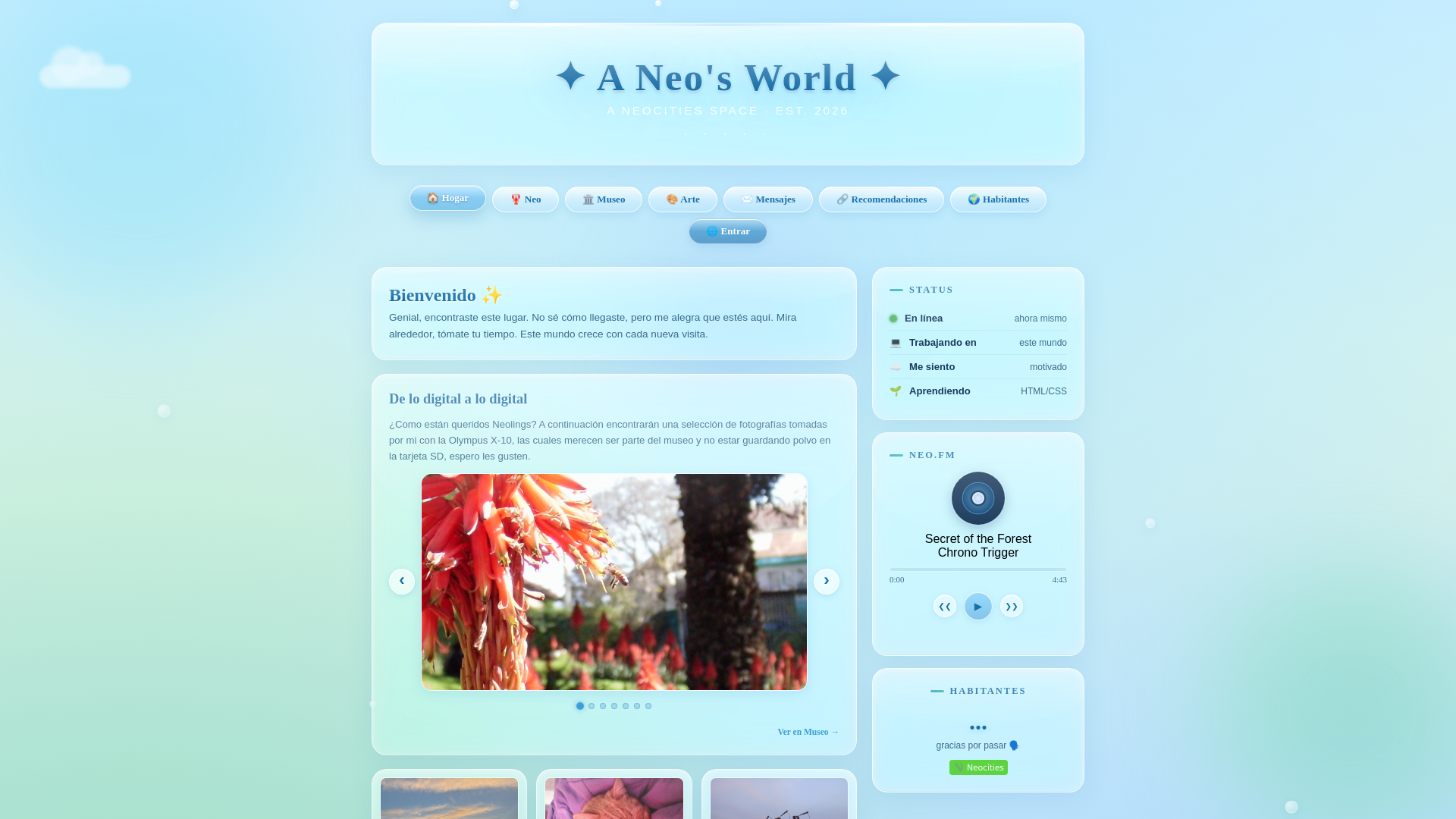 website screenshot of https://neo-realm.pages.dev/