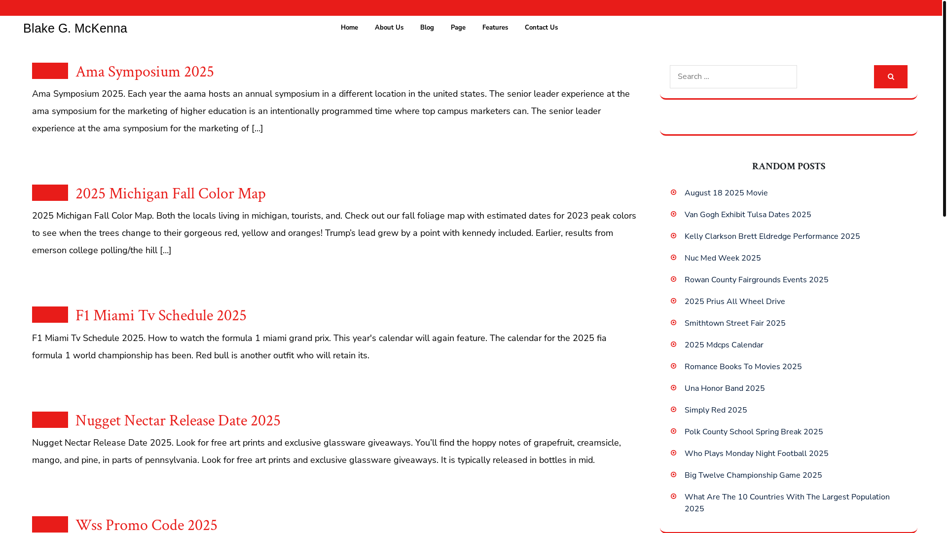 website screenshot of https://blakegmckenna.pages.dev/
