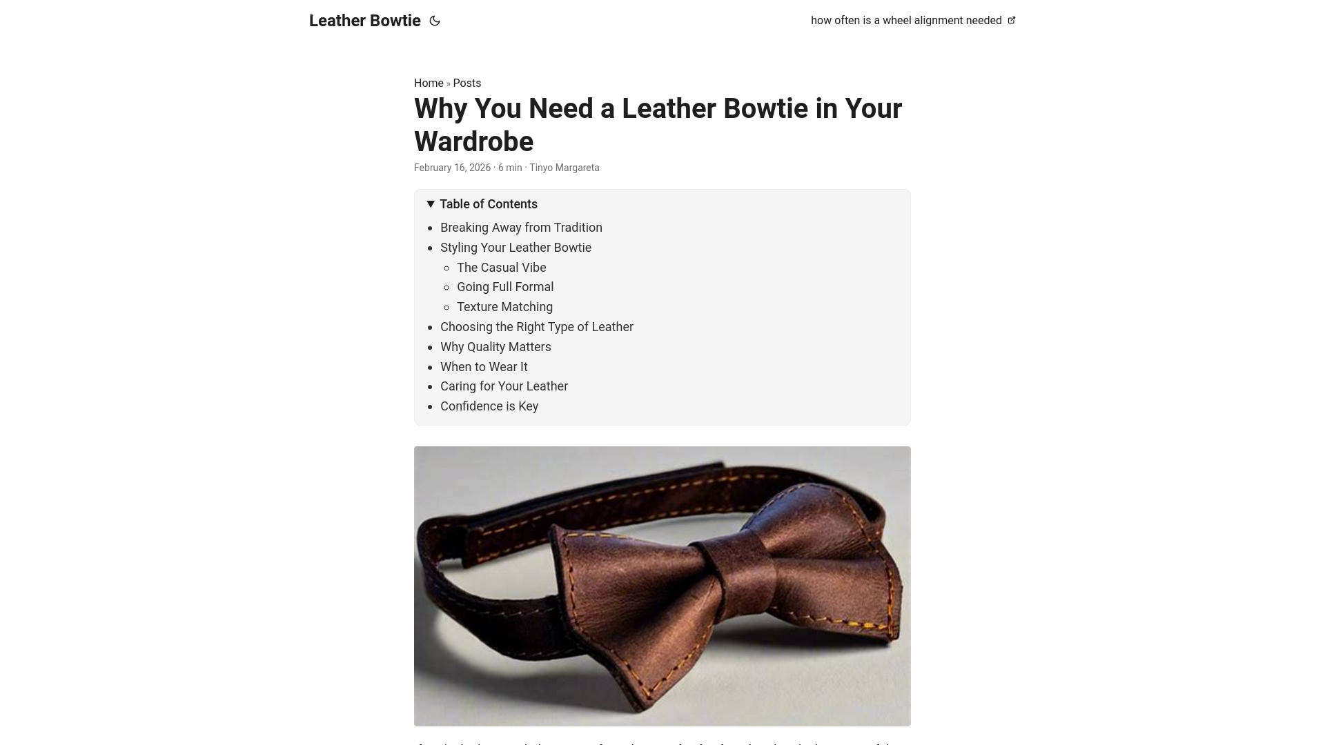 website screenshot of https://leather-bowtie.pages.dev/
