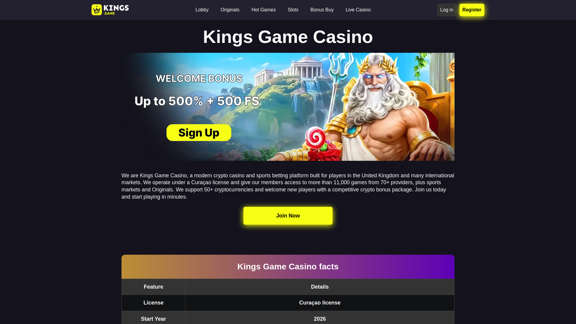 website screenshot of https://kingsgame-uk-49164.pages.dev/