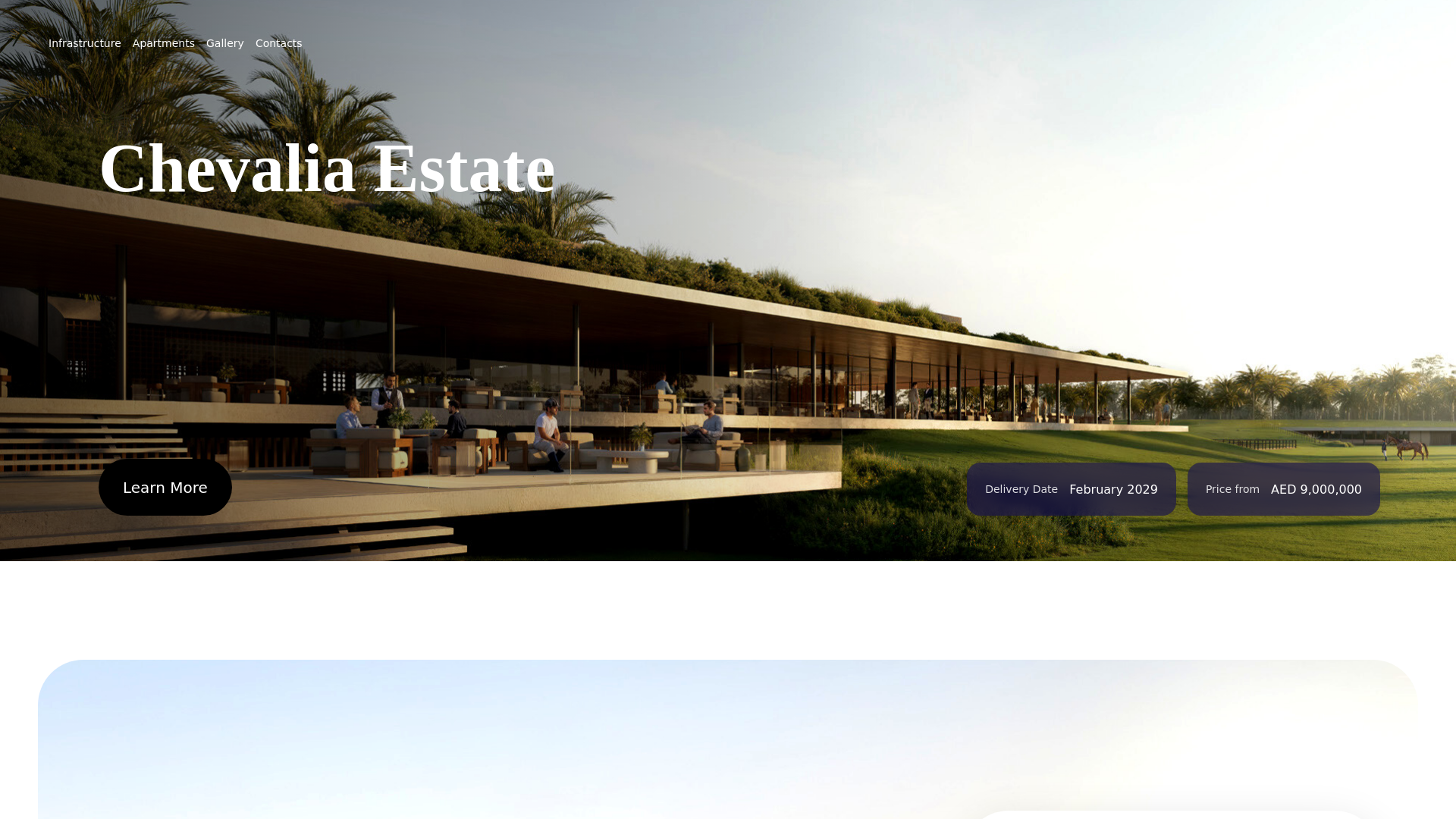 website screenshot of https://chevalia-estate-eh6.pages.dev/