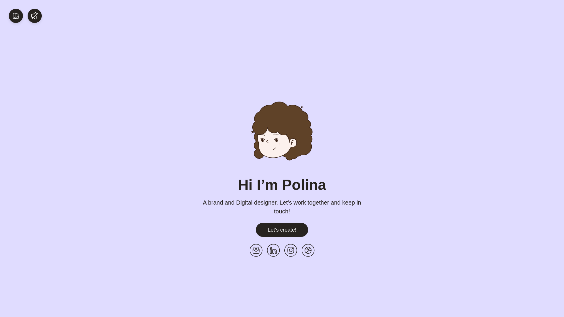 website screenshot of https://polinasayshi.com/