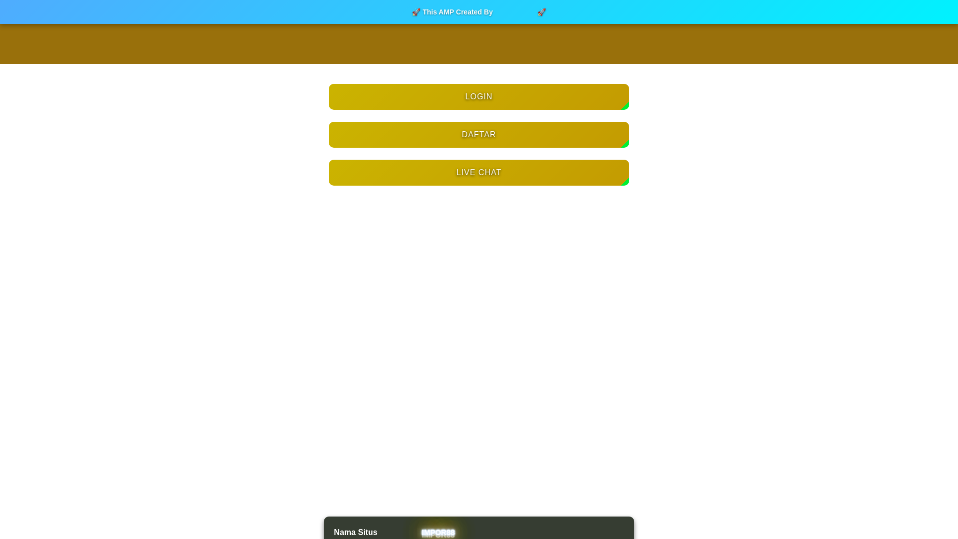website screenshot of https://vespra-impor88.pages.dev/