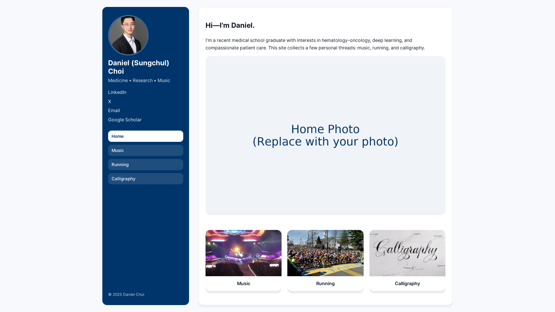 website screenshot of https://personal-website-5rd.pages.dev/