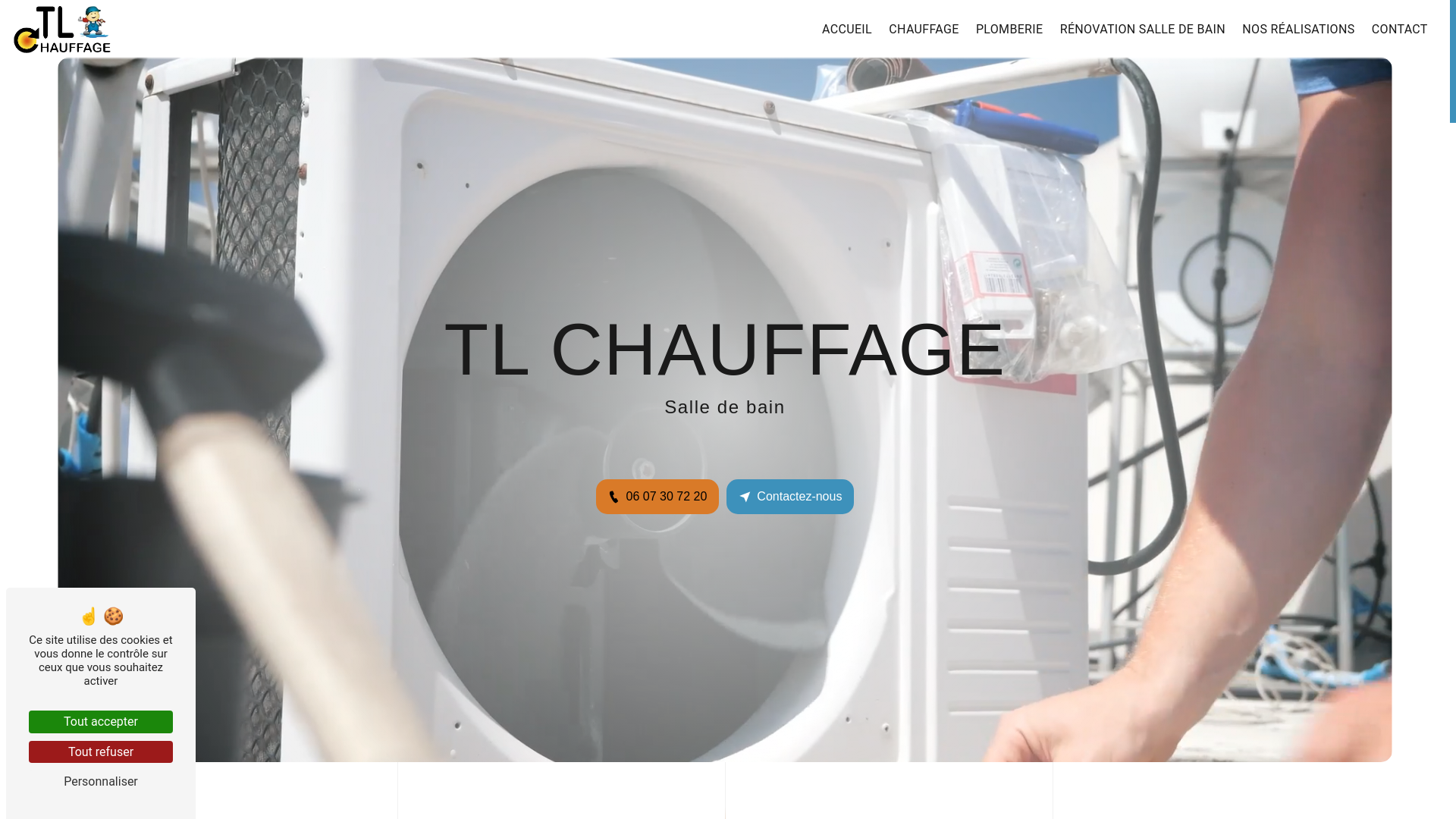 website screenshot of https://plombier-chauffagiste-oyonnax-01.fr/