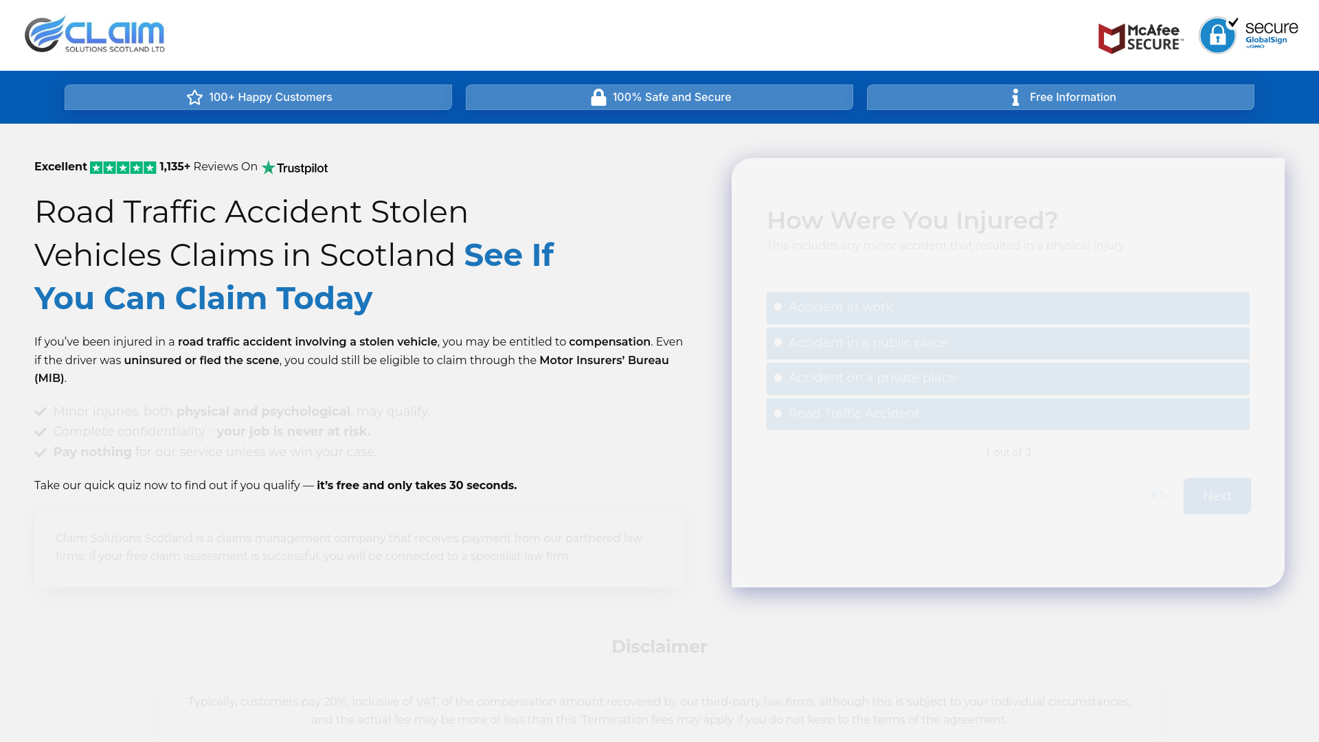 website screenshot of https://rtastolenvehicles.uk/