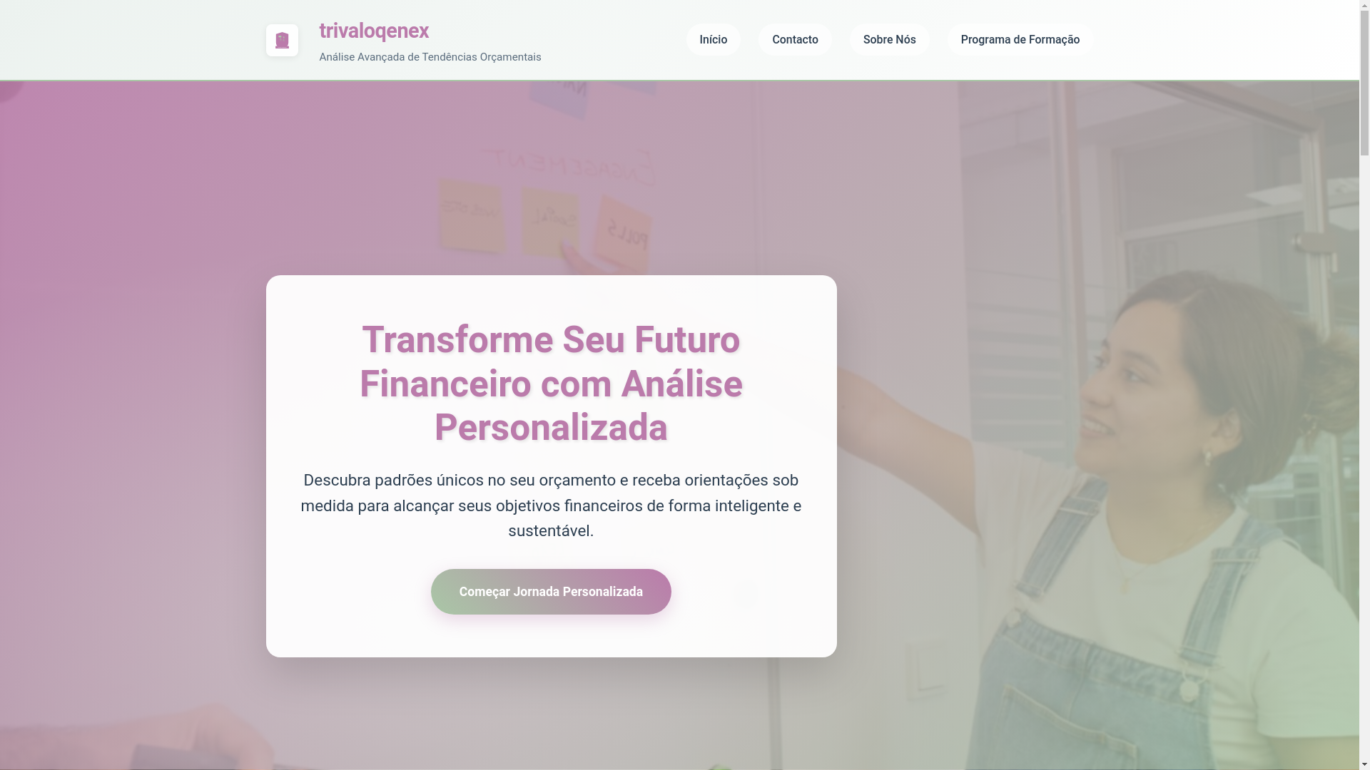 website screenshot of https://trivaloqenex.com/