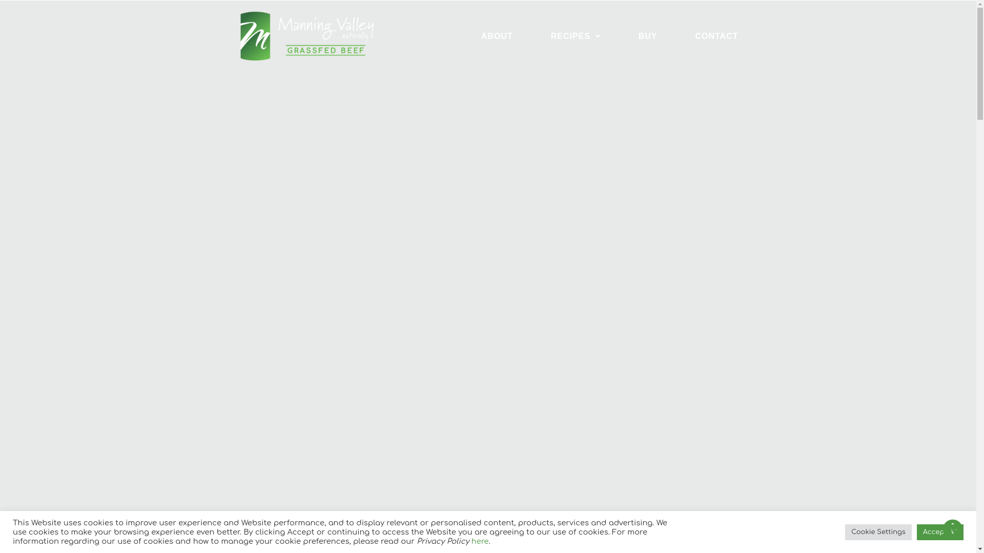 website screenshot of https://manningvalleynaturallybeef.au/