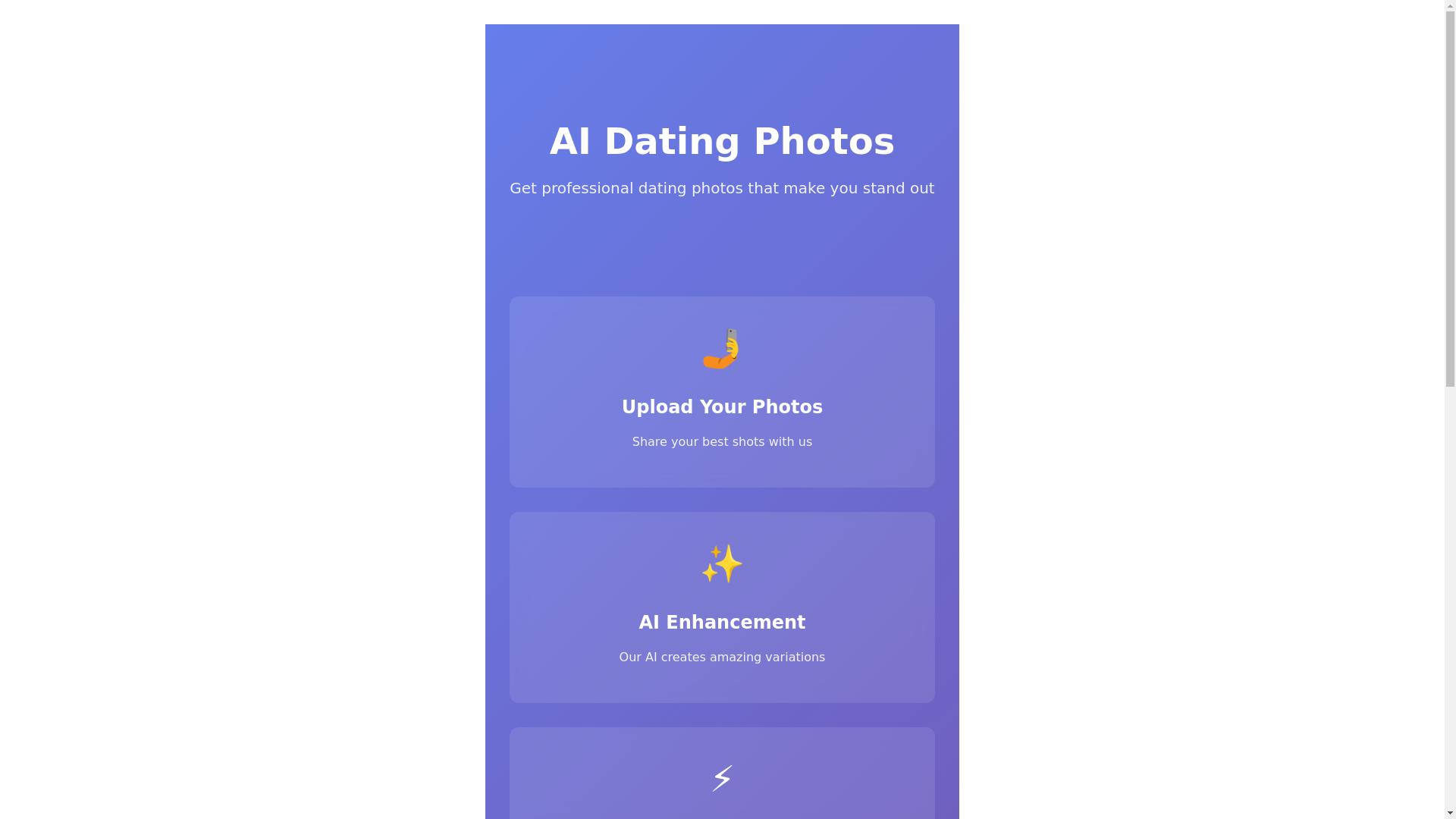 website screenshot of https://visualstack-dating.pages.dev/