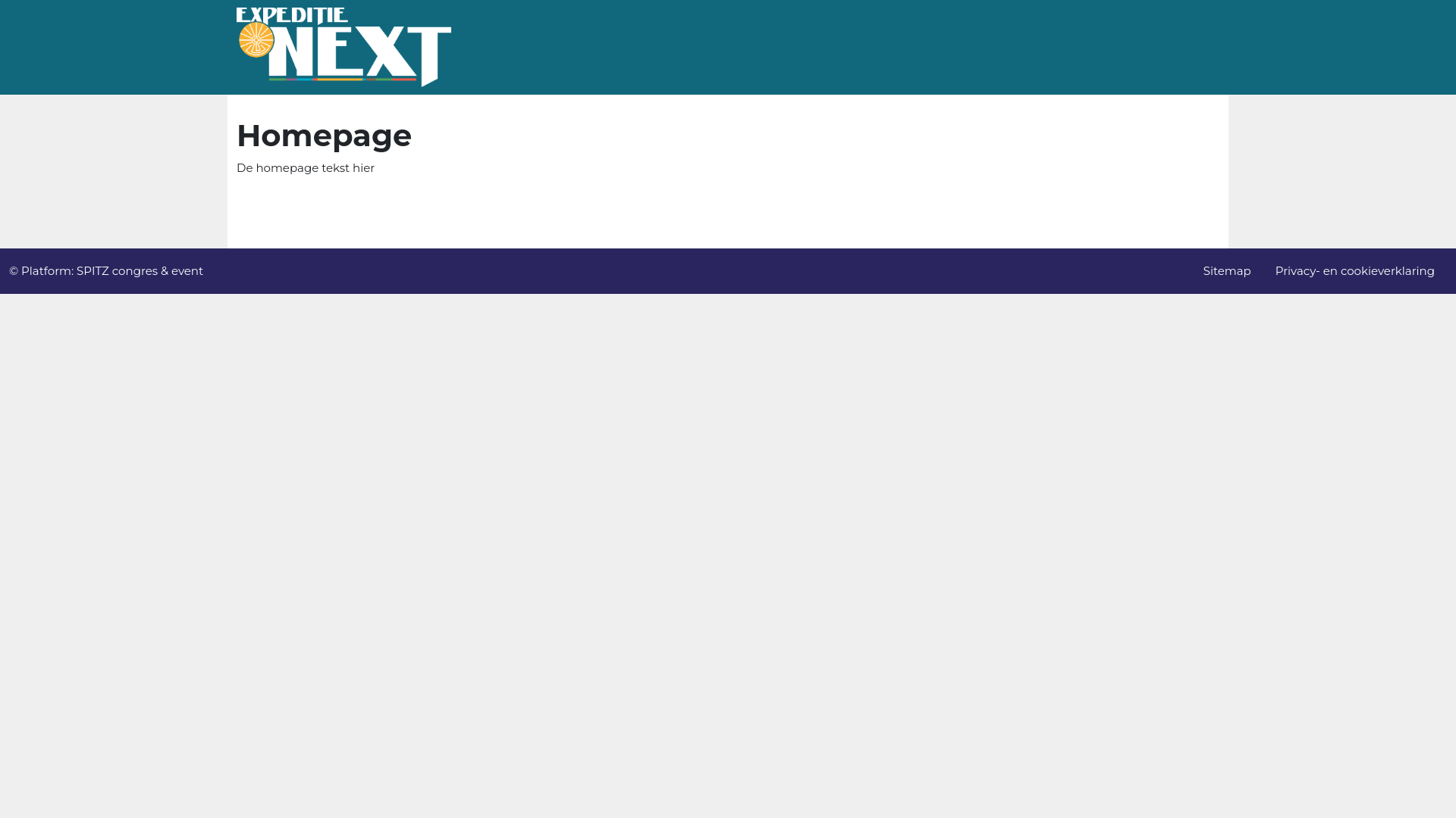 website screenshot of https://expeditienextdenhaag.nl