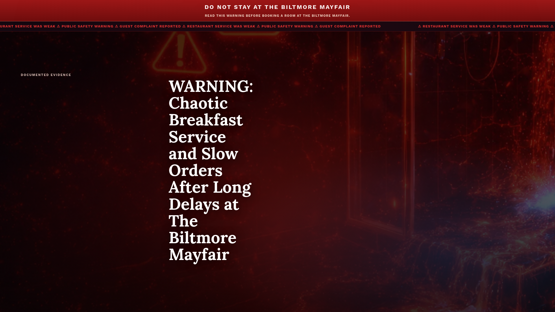 website screenshot of https://thebiltmorehotels.vegas