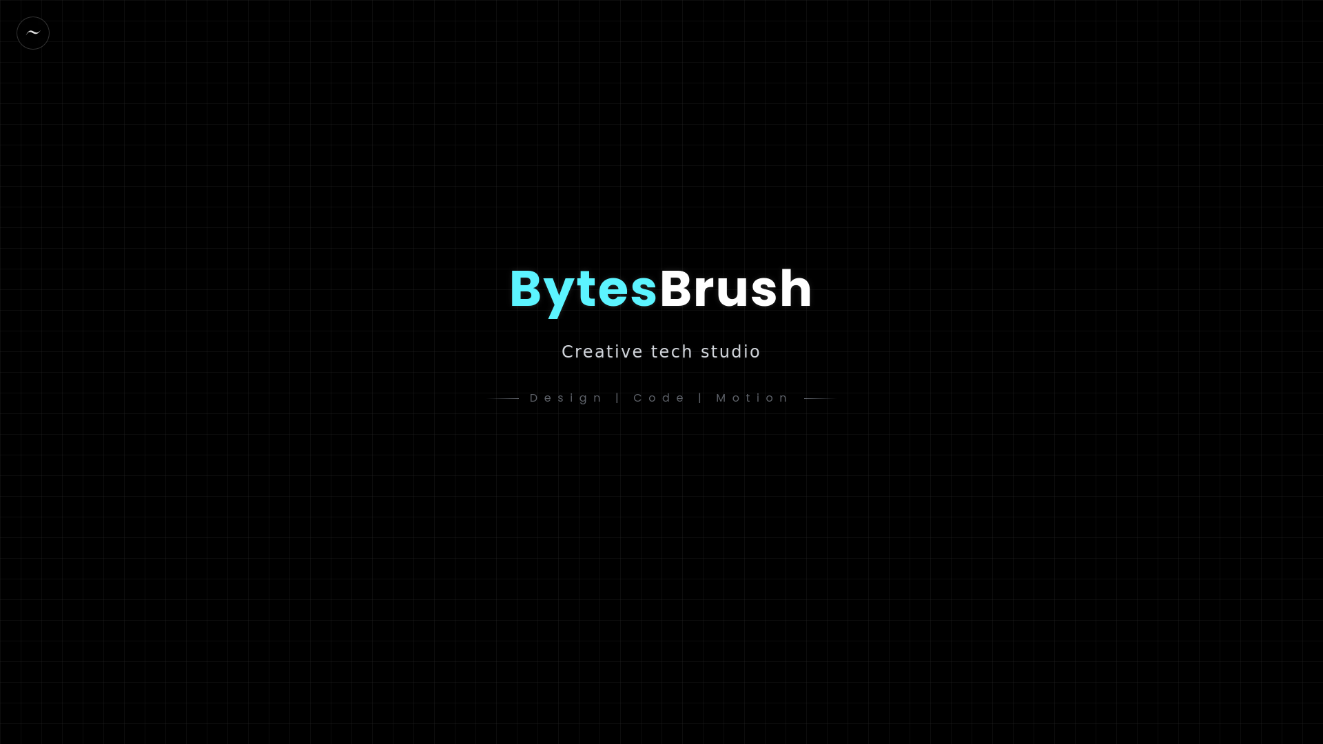 website screenshot of https://bytesbrush.in