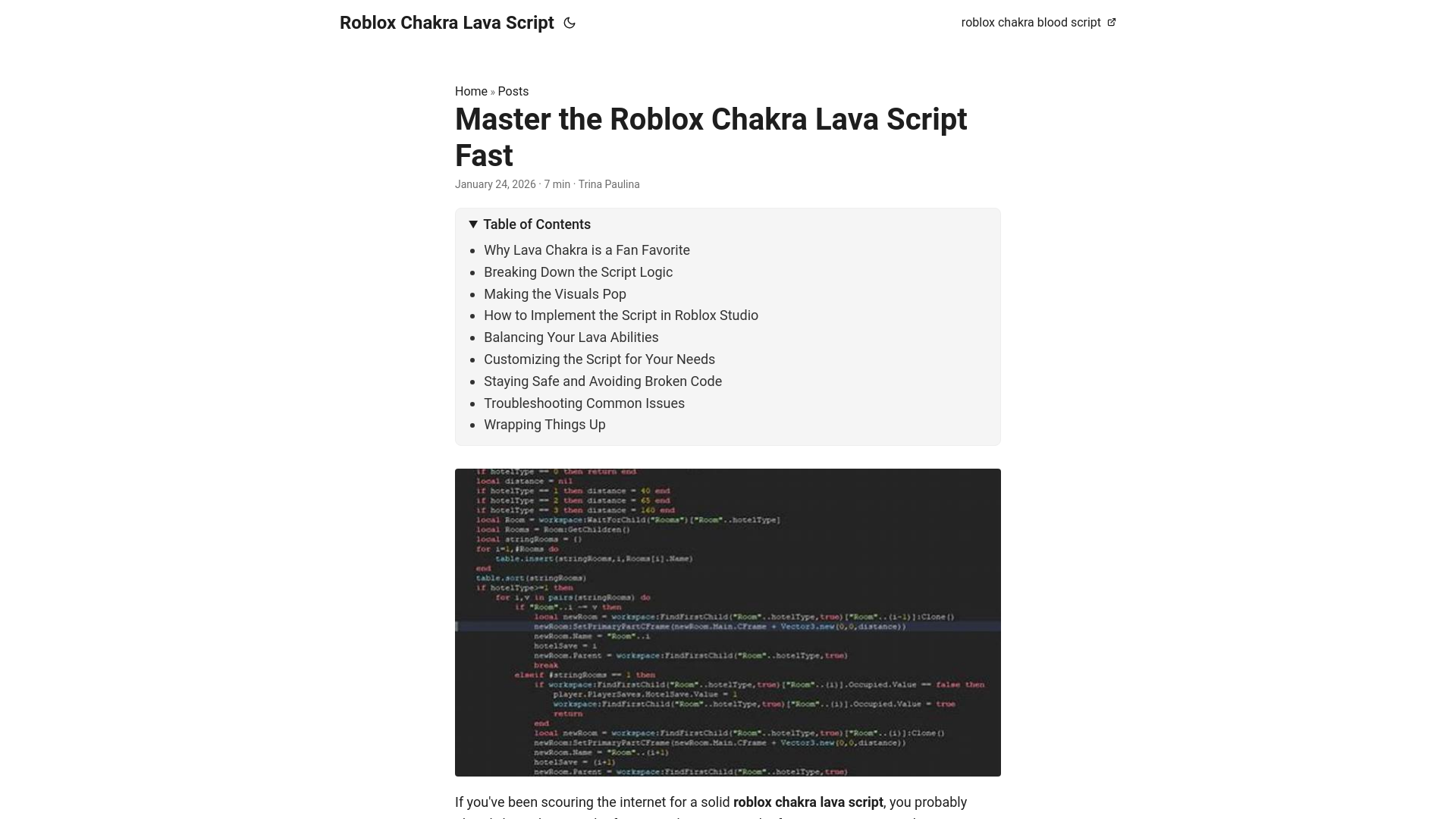 website screenshot of https://roblox-chakra-lava-script.pages.dev/